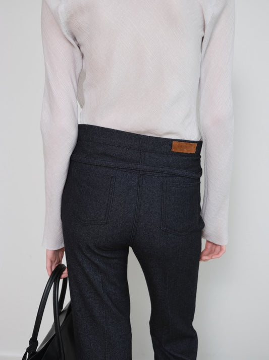 런던플랏 인디고 팬츠