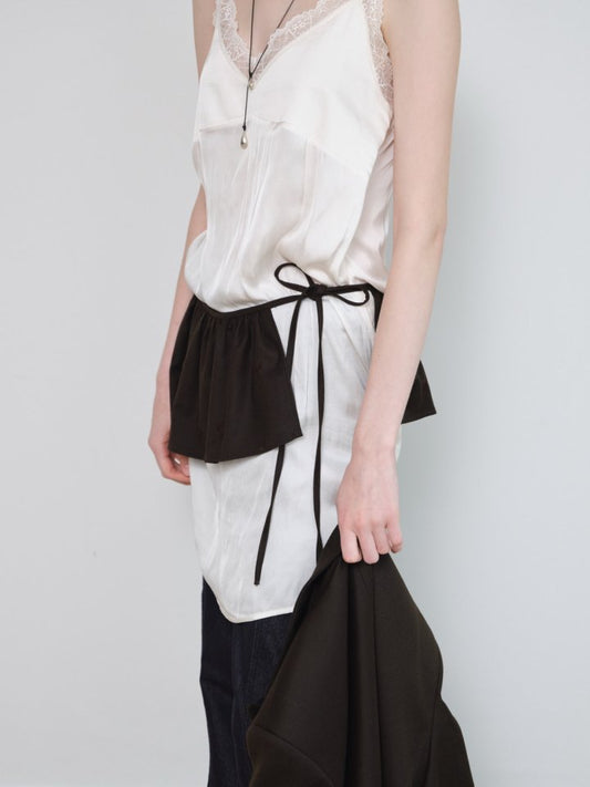 런던플랏 레이스 슬립 원피스