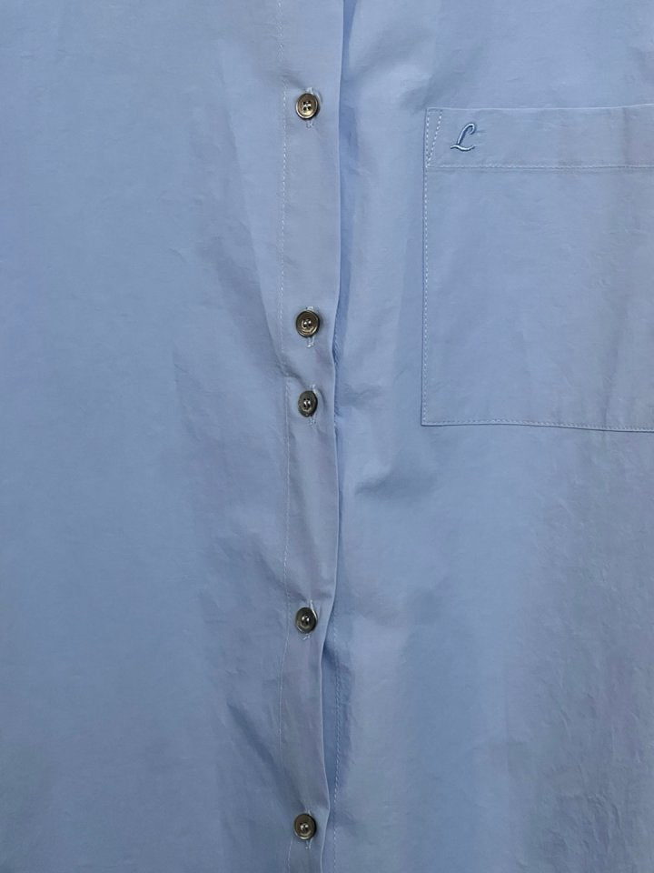 LONDONFLAT Embroidered Logo Shirt