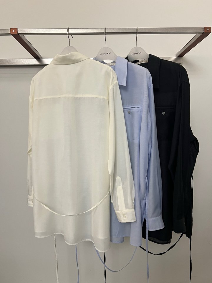 LONDONFLAT Silk Pocket Shirt