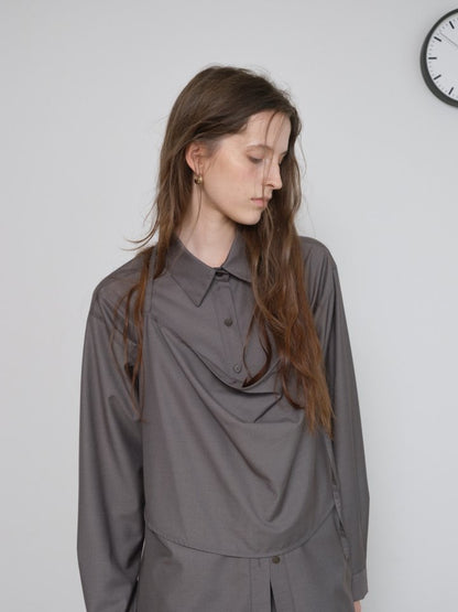 LONDONFLAT Draping Shirt & Top