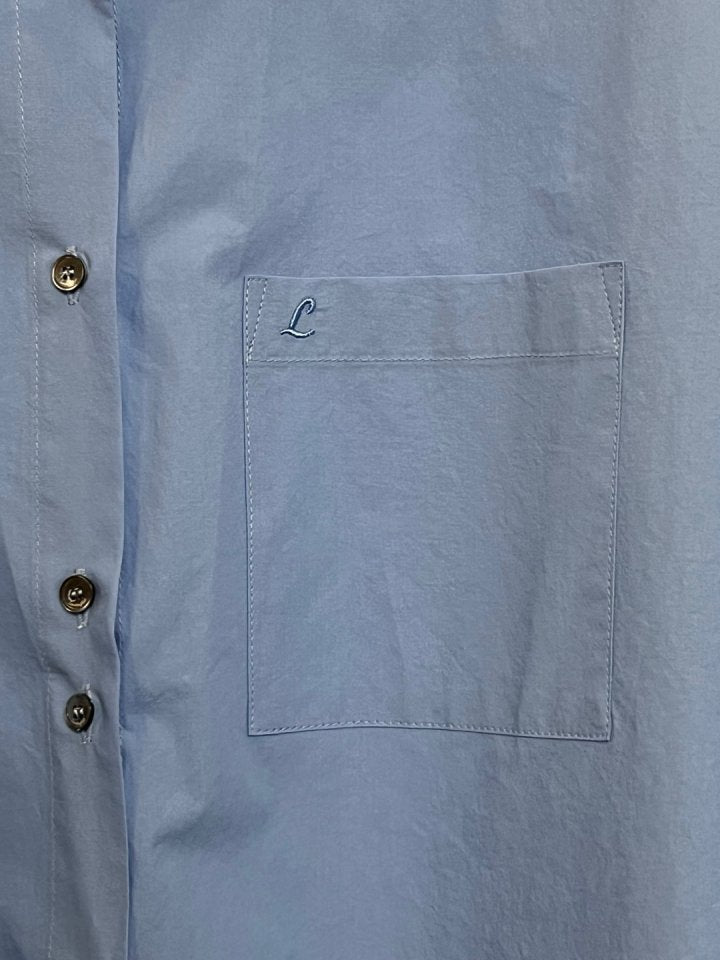 LONDONFLAT Embroidered Logo Shirt