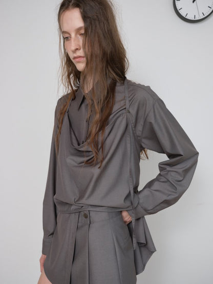LONDONFLAT Draping Shirt & Top
