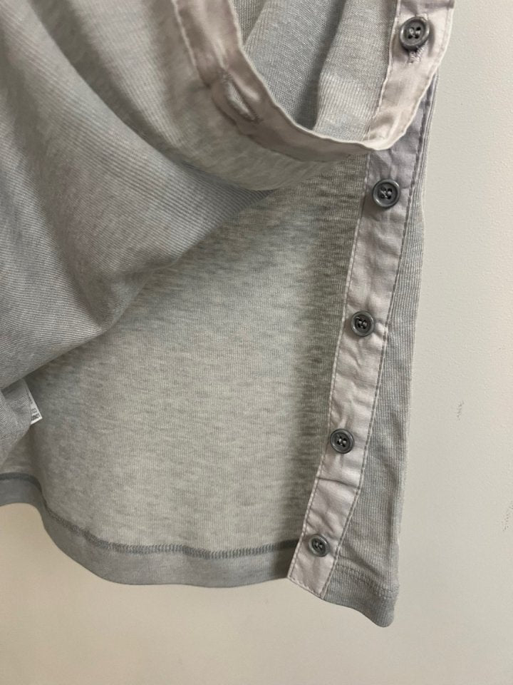 LONDONFLAT Double Button T-shirt
