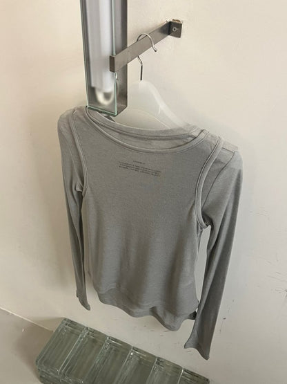LONDONFLAT Double Button T-shirt